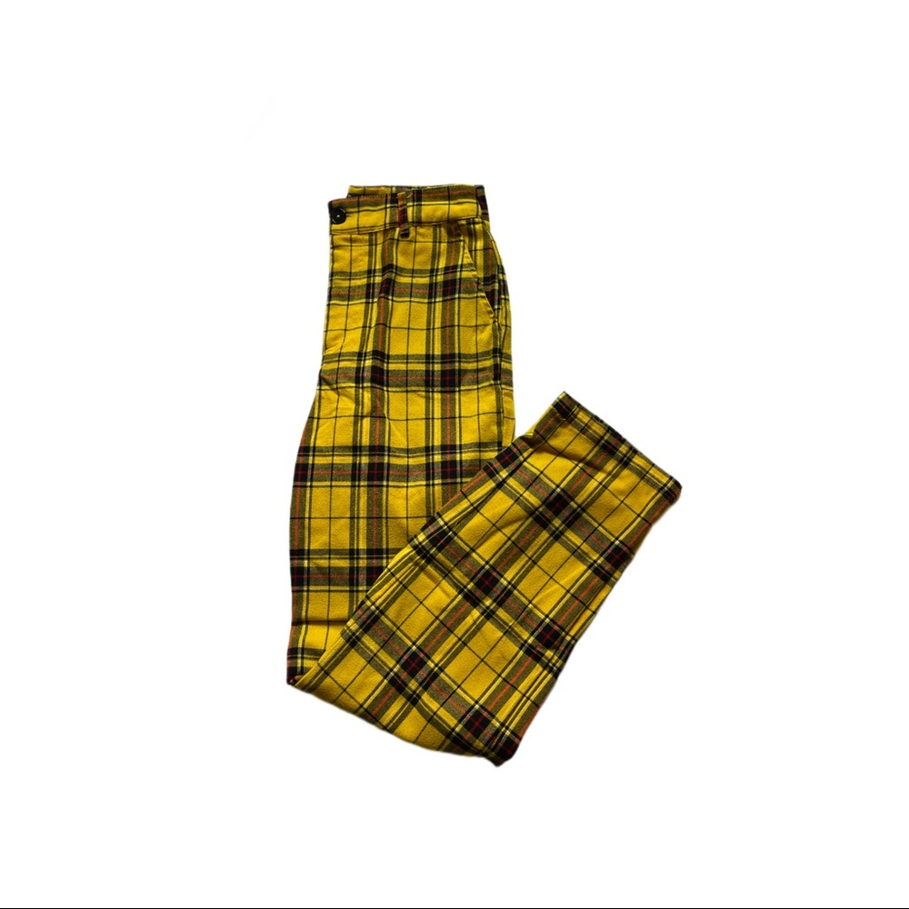 plaid pants